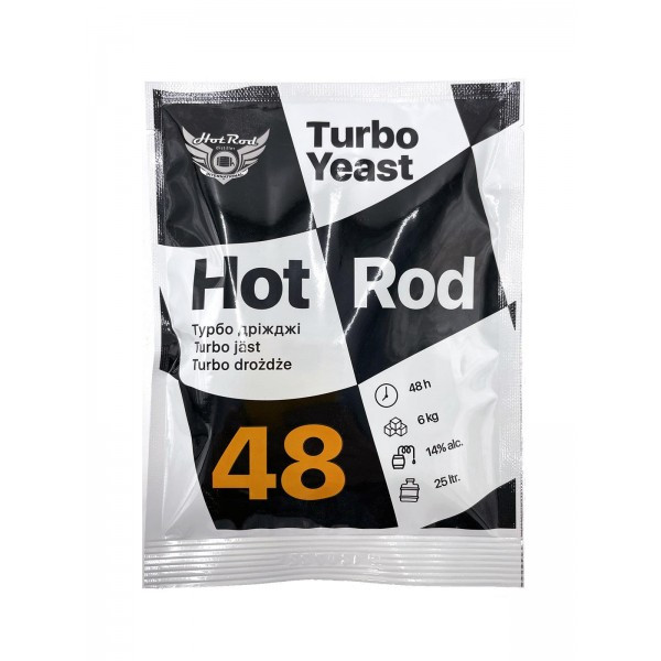 Турбо дріжджі Hot Rod 48 (146 г) для цукру