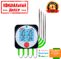 Термометр пищевой электронный 4-х канальный Bluetooth, -40-300°C WINTACT WT308B TSH