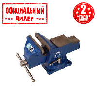 Тиски настольные в комплекте с поворотной плитой Holzmann WBS 125N TSH