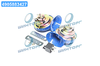 Сигнал равлик 2шт синий 24V  SL-3002 UA60