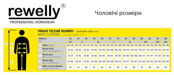 ШтаниHi-Vis Stretch Plus Rewelly (KEDP-STREPLG), фото 6