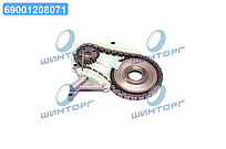 Комплект ланцюга масляного насоса BMW N20 (вир-во FEBI) 46140 UA60