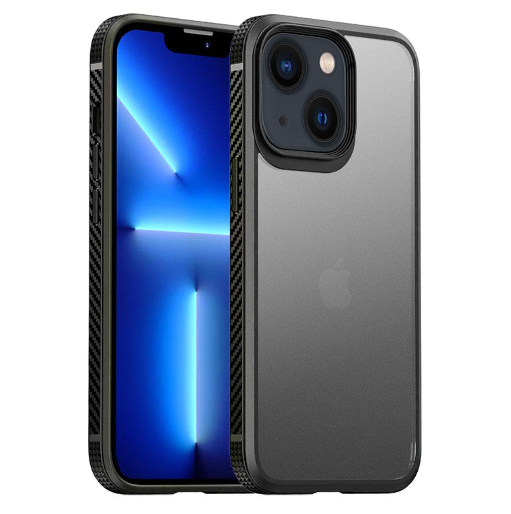 Протиударний бампер чохол Primolux Transparent для смартфона Apple iPhone 15 - Black