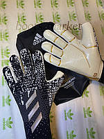 Вратарские перчатки adidas Predator 20 Pro / Перчатки для вратаря / футбольные перчатки адидас предатор