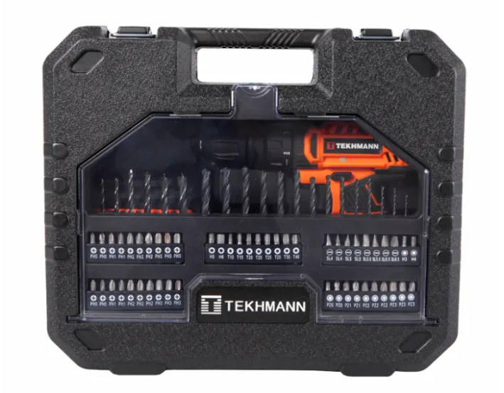 Шуруповерт аккумуляторный Tekhmann TCD-18 S2 BS Kit (850978) TSH - фото 9 - id-p2017226795