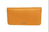 Жіночий шкіряний гаманець "Amarillo" жовтий, фото 2