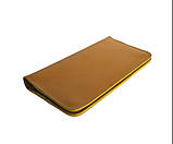 Жіночий шкіряний гаманець "Amarillo" жовтий, фото 4