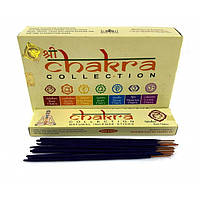 Chakra Collection (7 Чакр)(15 gms)(Mother nature products)(набор 7 пачек) пыльцовое благовоние