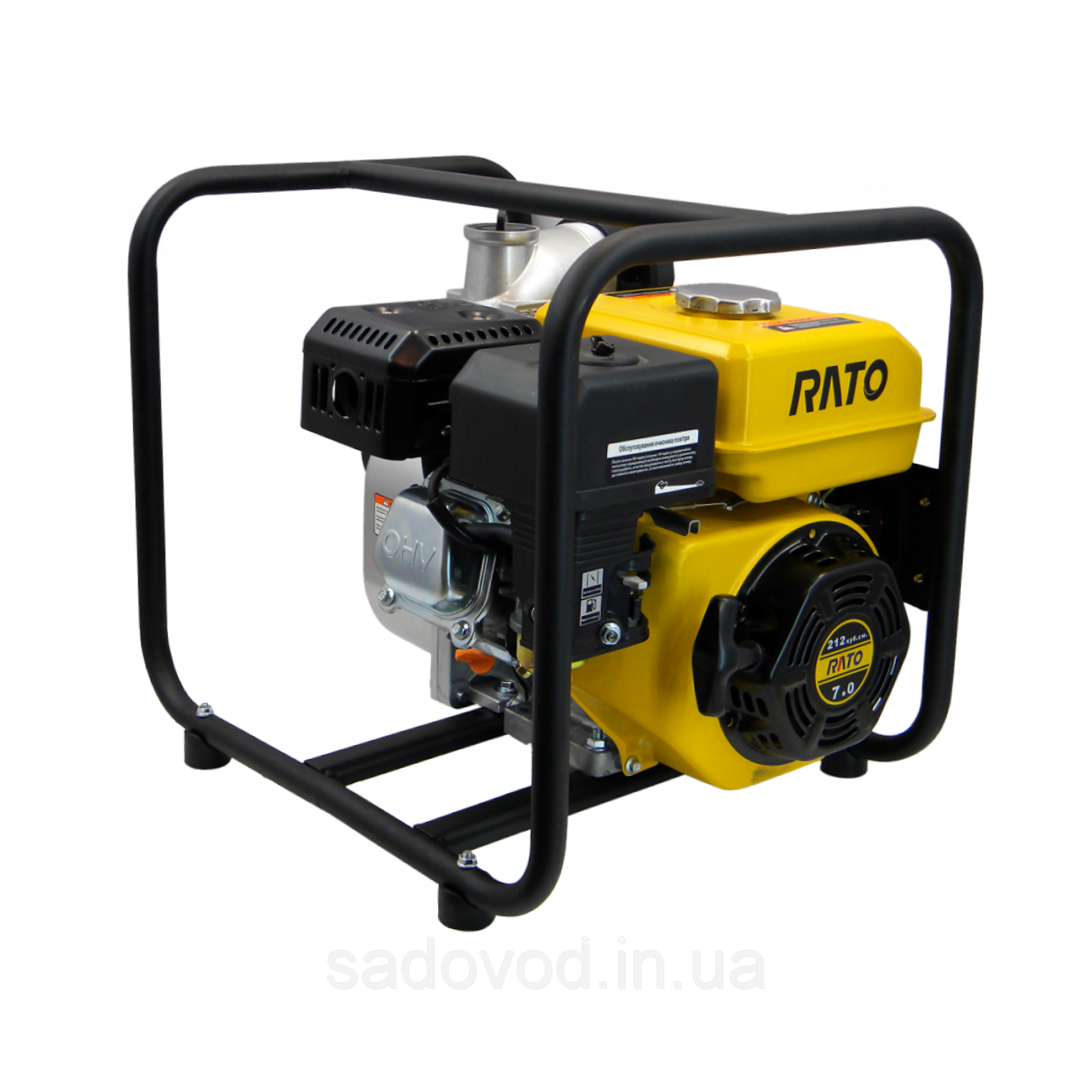 Мотопомпа для чистой воды RATO RT80ZB28-3.6Q (5.7 л.с., 1000 л/мин) PAK - фото 2 - id-p2017243845