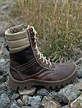 Берці тактичні зимові шкіряні Яструб, койот 40-45, фото 5