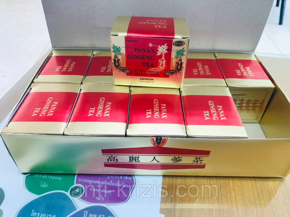 Корейський чай червоного корейського женьшеню korean ginseng tea Wongin 300 г (100 пакетиків)