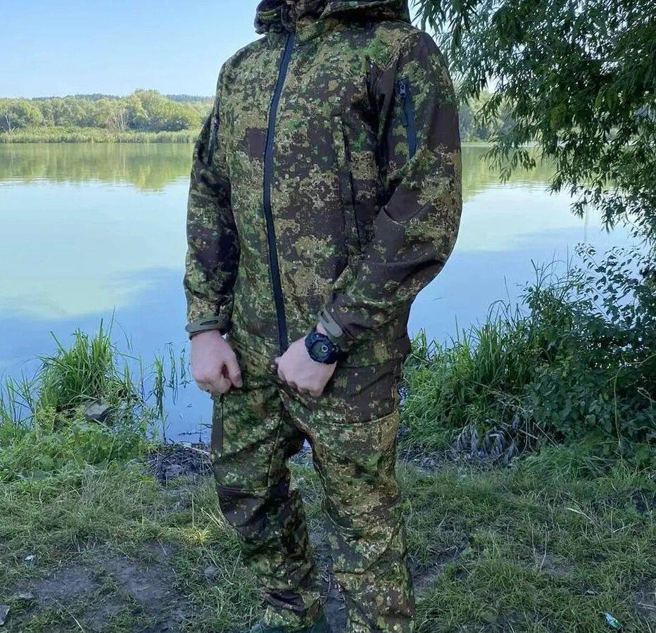 Тактичний костюм Softshell Ліс