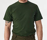Футболка олива