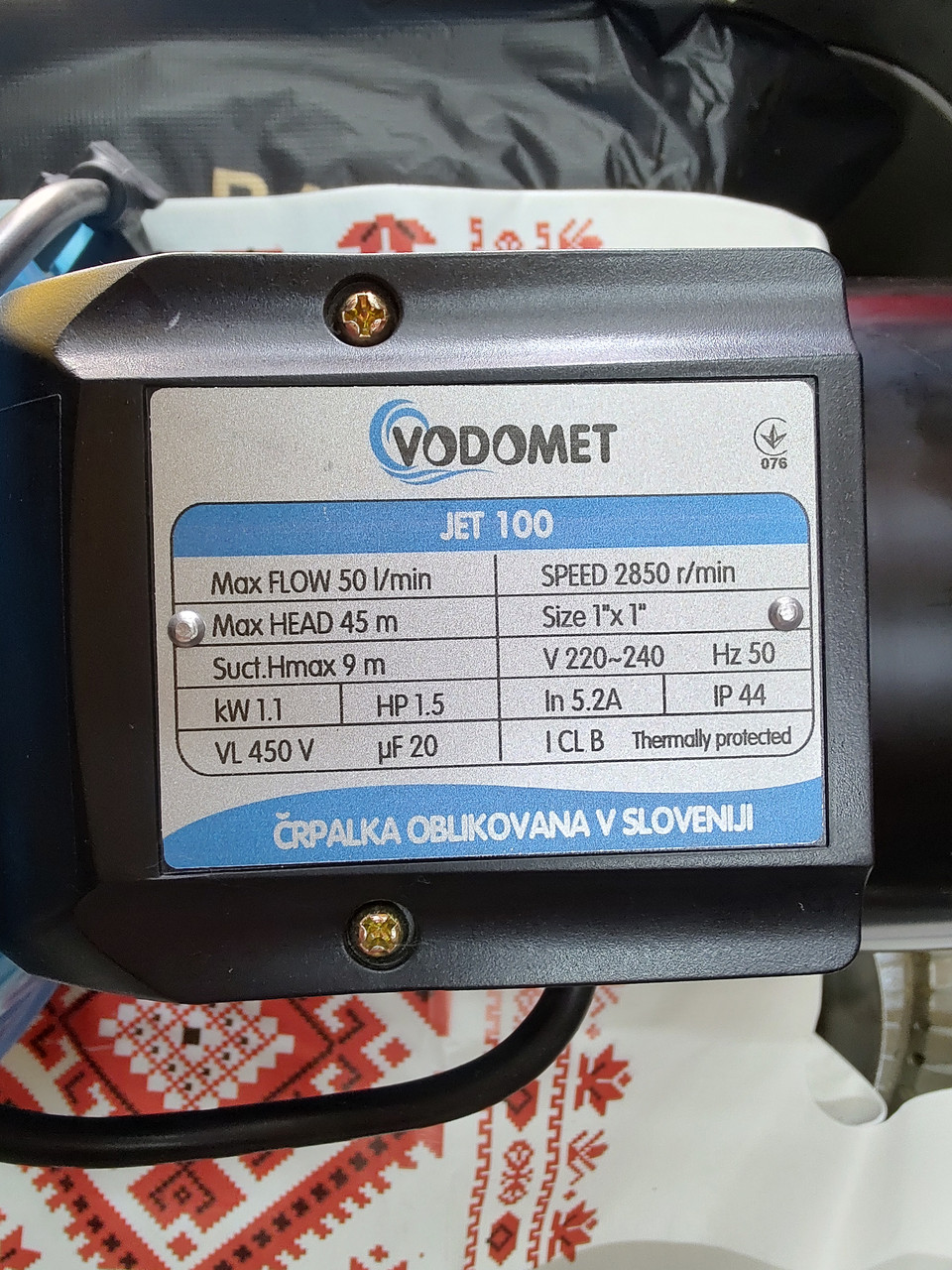 JET — 100 Словенія