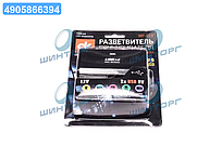 Розгалужувач прикурювача, 2в1+2 USB, 1000mA, подовжувач, LED индикатор,  WF-023 UA60