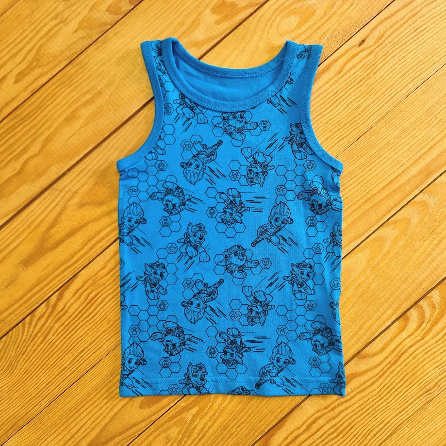 Майка для хлопчика, зріст 92, колір синій