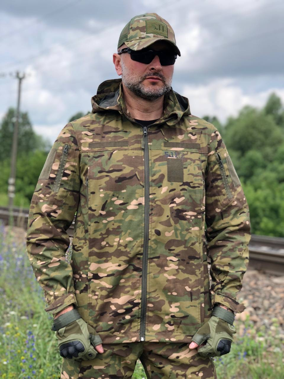 Куртка тактична (аналог 5.11), мультикам, фото 1