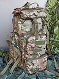 Рюкзак тактичний 65 л, мультикам, фото 2