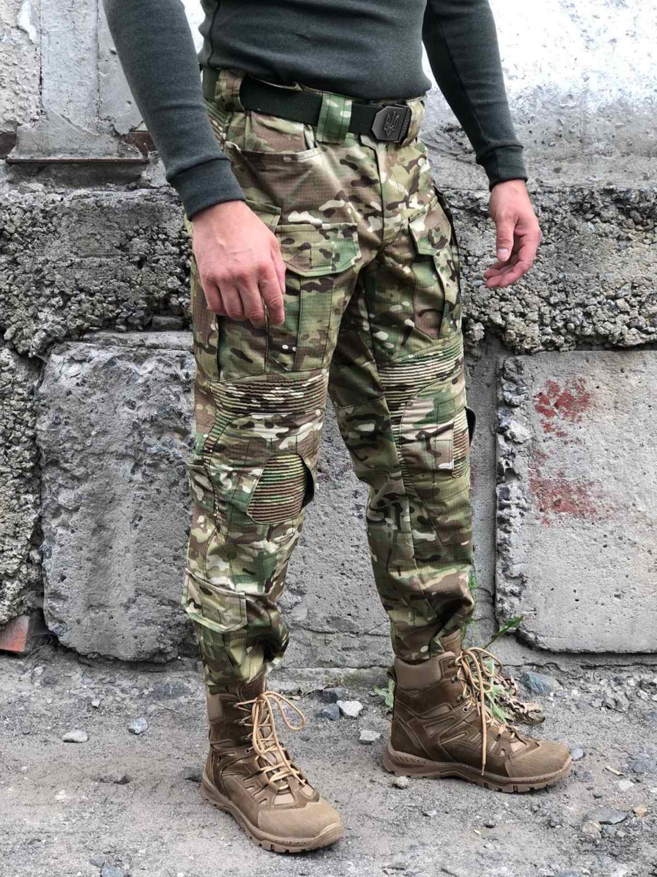 Брюки тактичні UKR-TEC ріп-стоп, мультикам