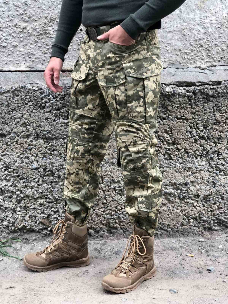 Брюки тактичні Кайман ріп-стоп, піксель