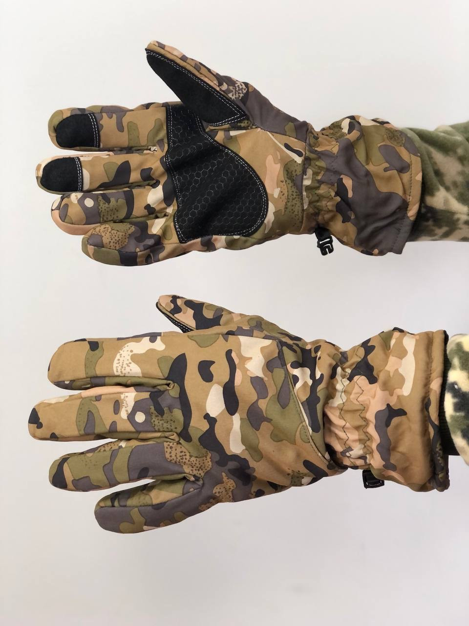 Зимові універсальні рукавички Soft Shell, мультикам, фото 1