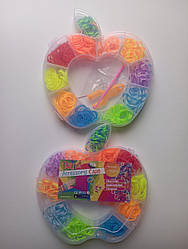 Набір резинок для плетіння, Яблуко  11 кольорів