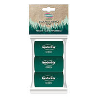Inodorina Green Пакеты для собачьих фекалий из кукурузного волокна, 3 рулона по 10 пакетов 3 шт
