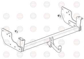 Фаркоп Great Wall Wingle 7 (2018-) (Грейт Валл Вінгле 7) VasTol