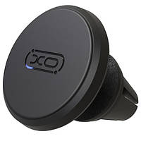 Автомобильный магнитный держатель для телефона на воздуховод XO С96B Черный