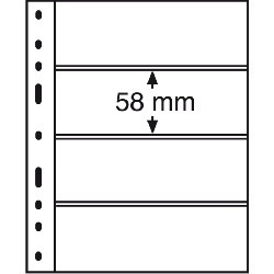 Аркуш OPTIMA Classic для 4 банкнот 180 x 58 mm