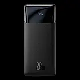 Повербанк Power Bank Baseus Bipow Digital Display 20000mAh 20W Black (PPDML-M01), фото 8