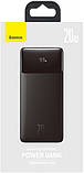Повербанк Power Bank Baseus Bipow Digital Display 10000mAh 20W Black (PPBD050301), фото 7