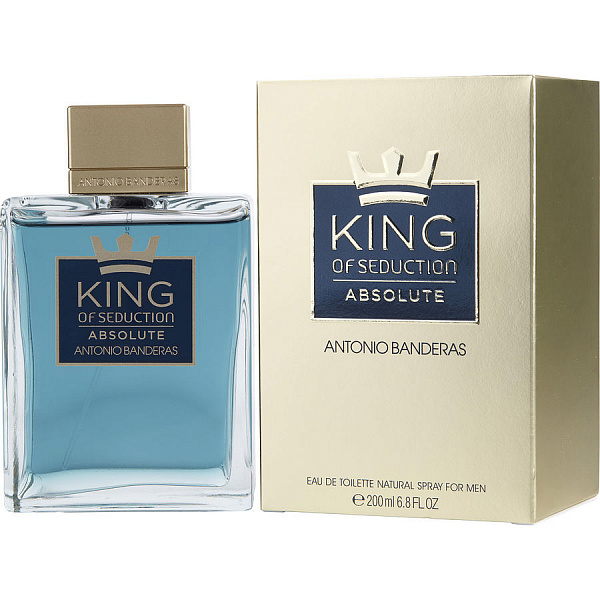 Туалетна вода Antonio Banderas King of Seduction Absolute для чоловіків — edt 200 ml