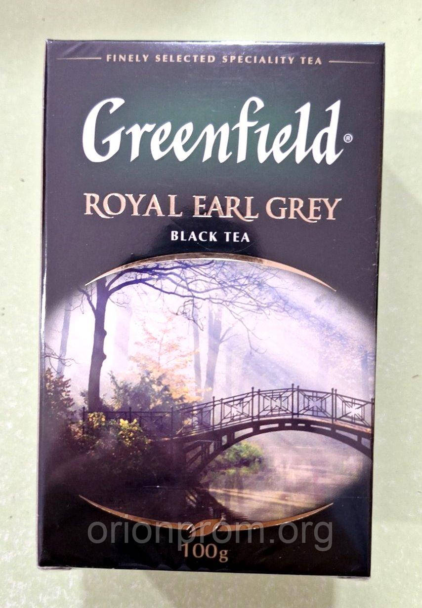 Чай Greenfield Royal Earl Grey 100 г чорний