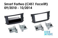 Перехідна рамка 1/2 din Smart Fortwo (C451 Facelift) 09/2010 - 10/2014 ACV