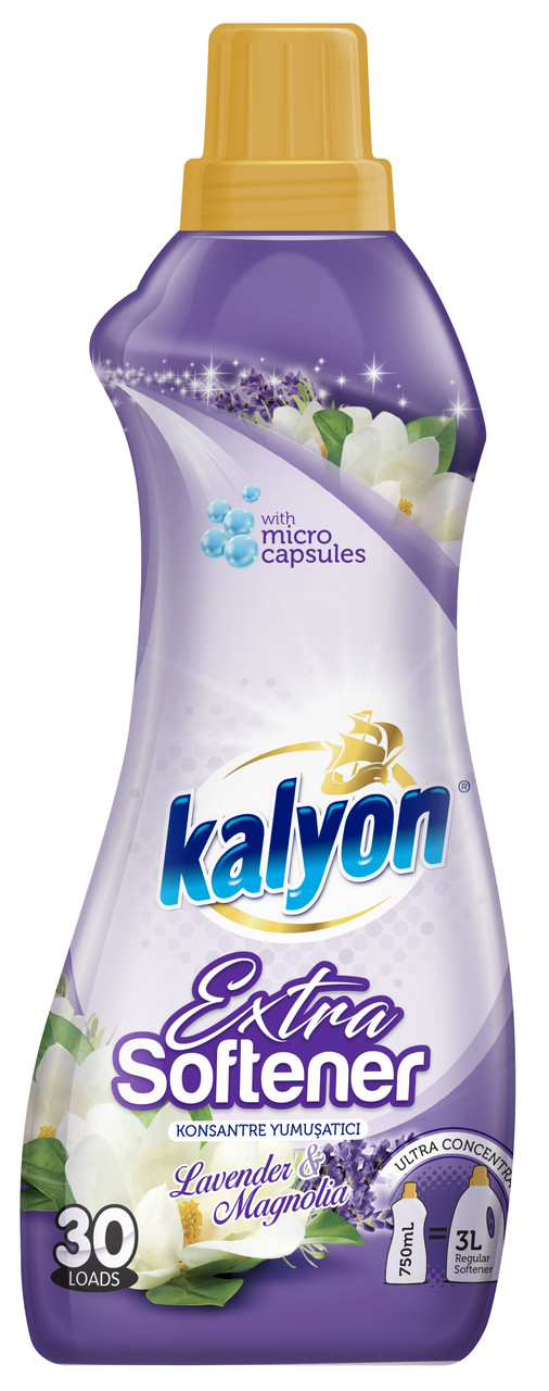 Пом'якшувач для прання Kalyon Extra Lavender & Magnolia на 30 прань 750 мл