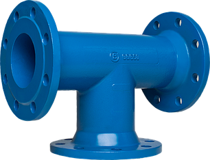 Трійники чавунні фланцеві