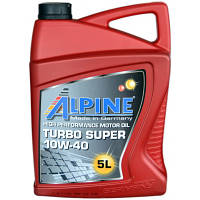 Моторное масло Alpine 10W-40 Turbo Super 5л (0345-5)