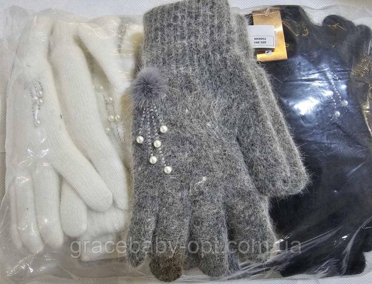 Рукавички утеплені жіночі оптом, Aura.via,  № NK8962, фото 1