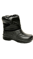 Зимние черные ботинки пенка мех ЭВА размер 44 45 Украина