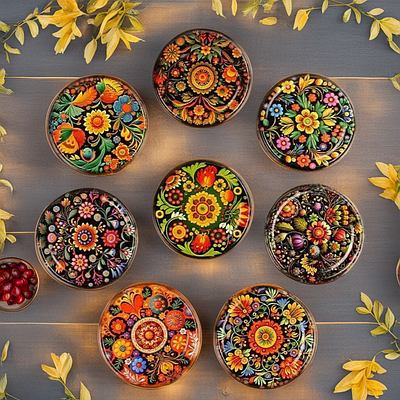 Кришка для консервації Панночка Орнамент СКО (50шт)