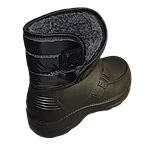 Чоловічі чорні зимові черевики Ева піна верх болонь розмір 41 43 44 45 46, фото 2