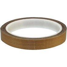 Термостійкий скотч тефлоновий 15 мм x 10 м