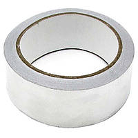Термостійкий скотч алюмінієвий / довжина 20 м / ширина 40 мм