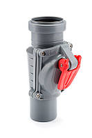 Зворотній клапан для каналізації для вертикального монтажу 50 мм