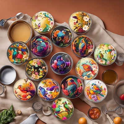 Кришка для консервації Панночка Птахи СКО (50шт)