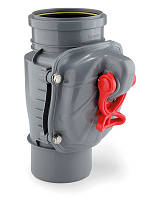 Зворотній клапан для каналізації для вертикального монтажу 110 мм