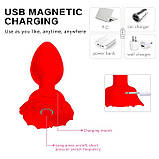 Силіконовий смарт анальний корок Smart Rose - Чорний - - 3.3x10.5 см — Анальні іграшки, фото 4