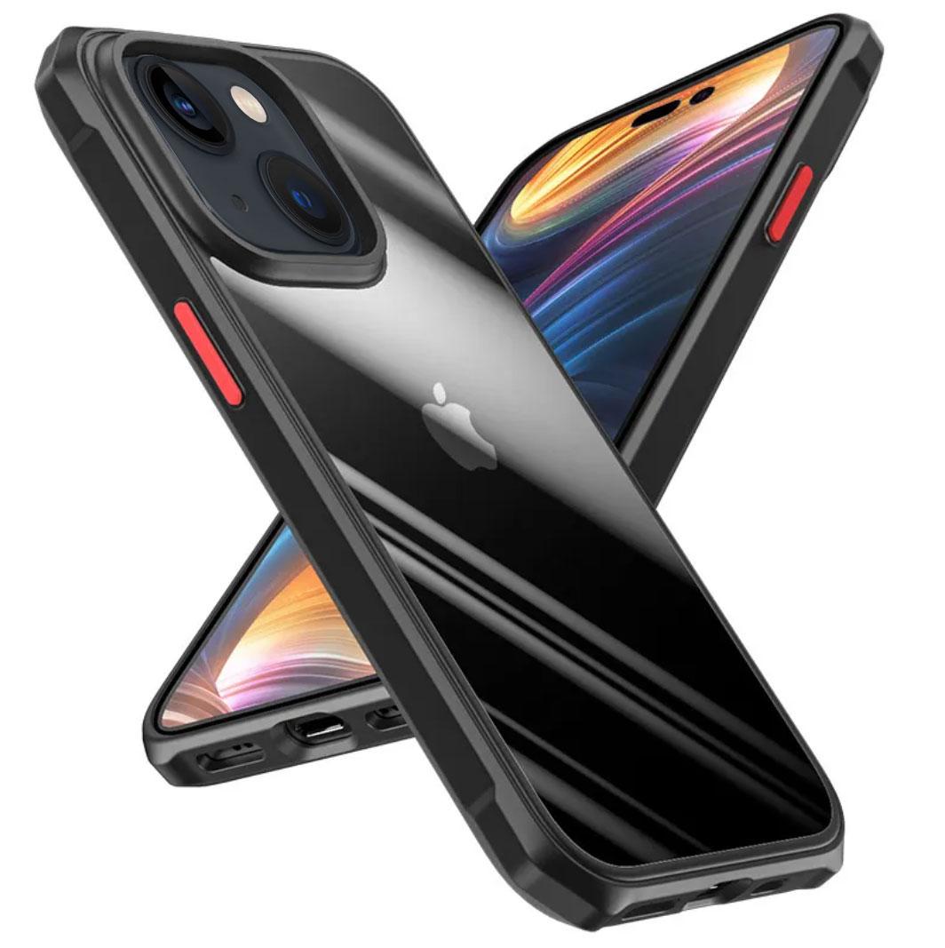 Протиударний бампер чохол Primolux Refraction Case для смартфона Apple iPhone 14 Plus - Black