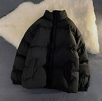 Жіноча стильна куртка пуховик стьобана зимова тепла курточка на підкладці синтепон 250 хіт продаж OS